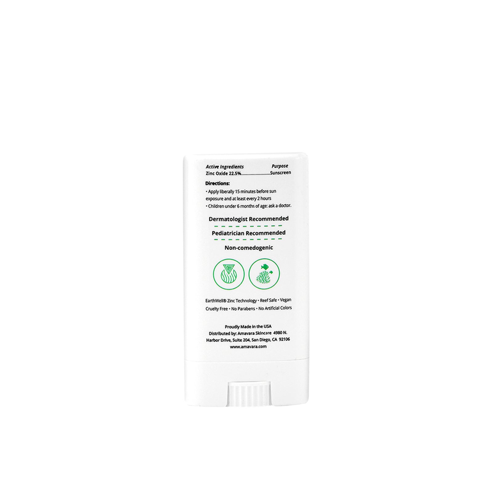 SPF 50 FACESTICK WITH EARTHWELL ZINC