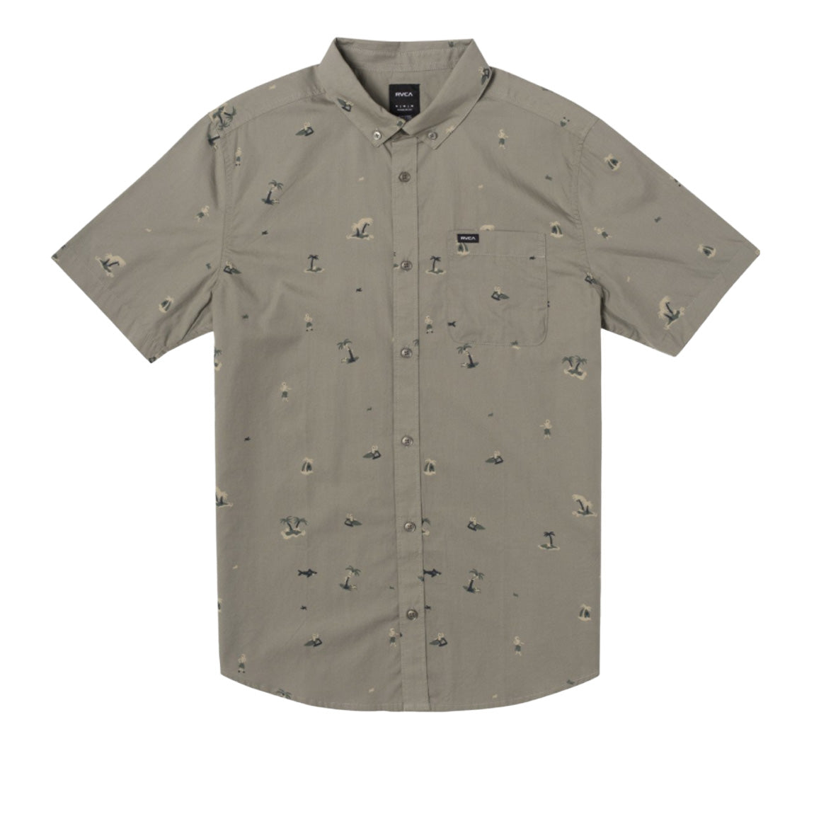 RVCA TROPICALIA WOVEN - ALO