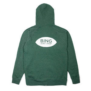 LEUCADIA SHOP - Premium Zip Hooded Sweatshirt - Nickel / Heather