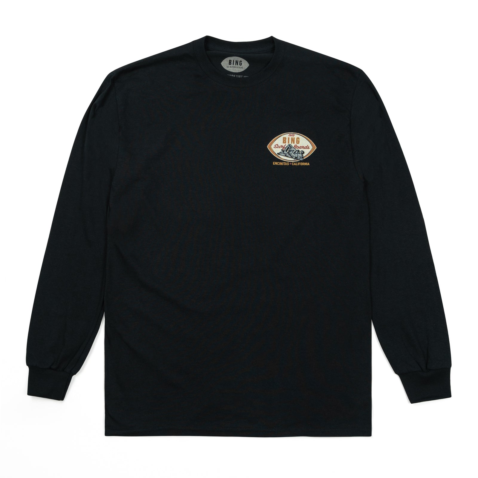 BING PLANER Premium L/S T-Shirt - Black