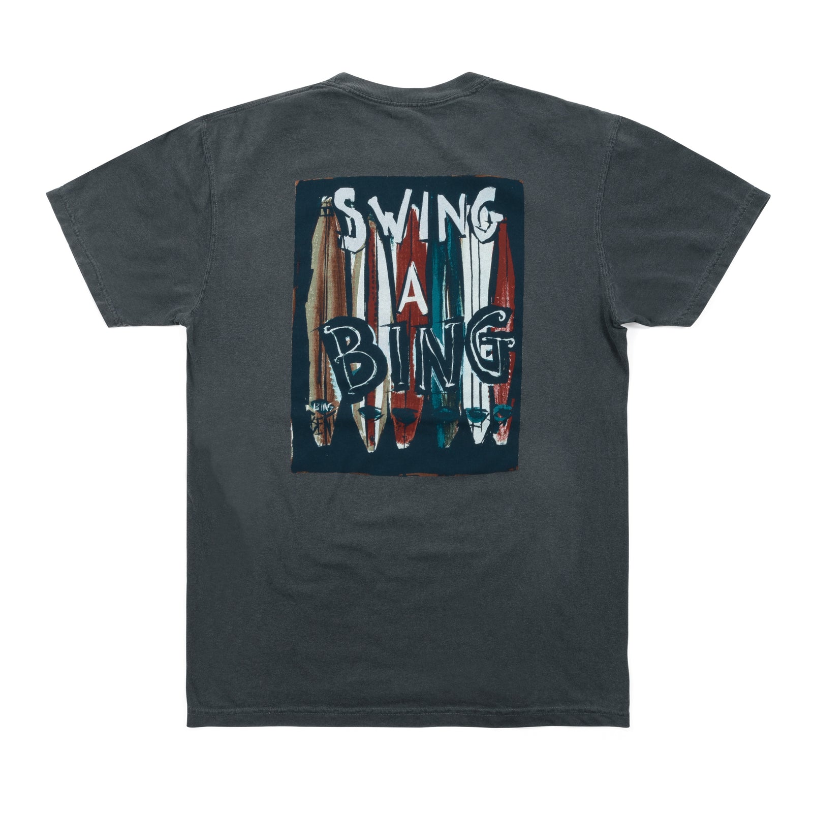 SWING A BING Premium S/S T-Shirt - Pepper
