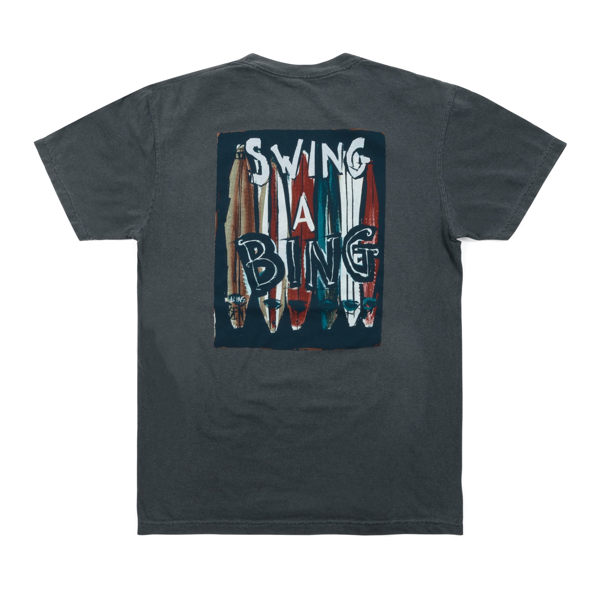 SWING A BING Premium S/S T-Shirt - Pepper