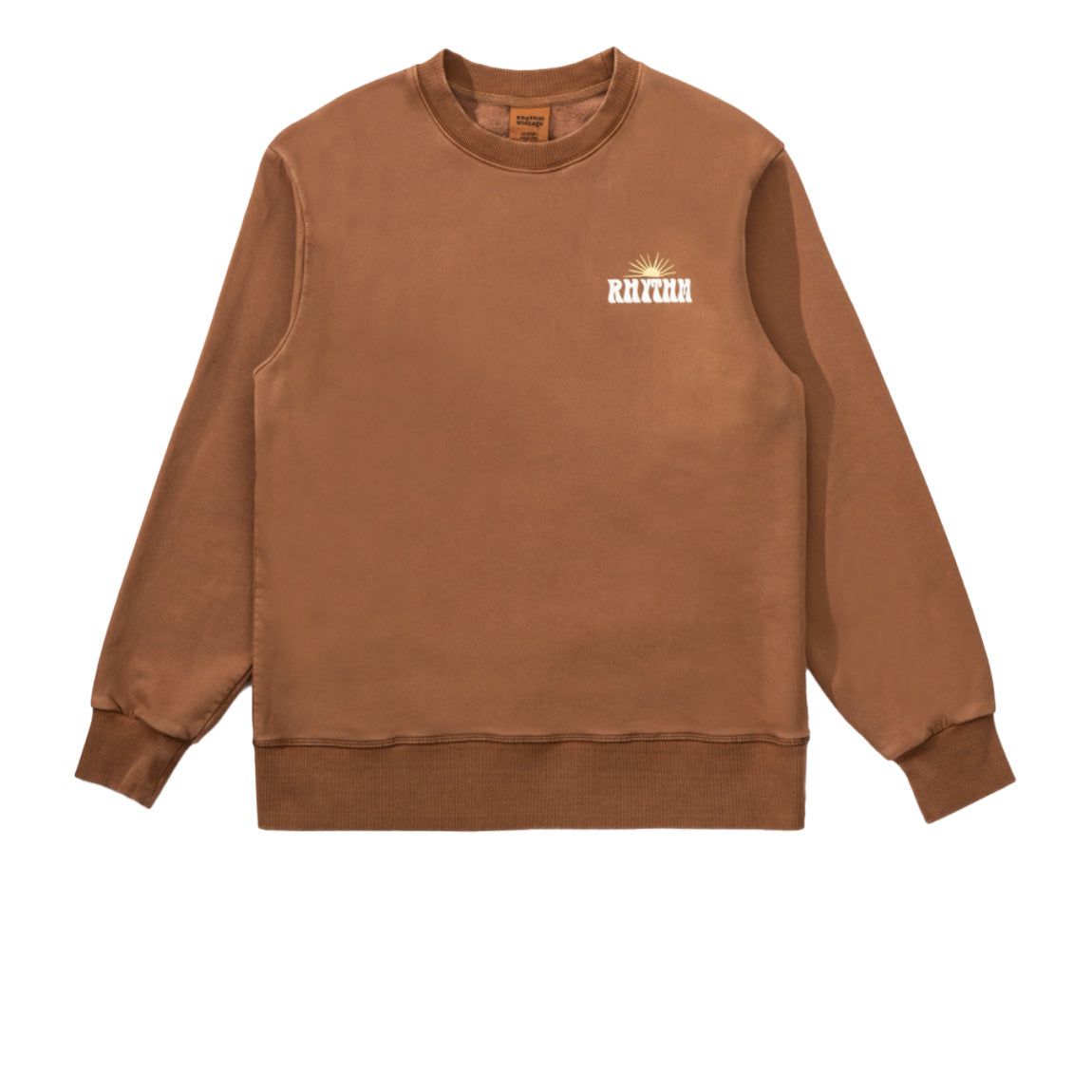 RHYTHM COSMIC FLEECE CREW - CLAY