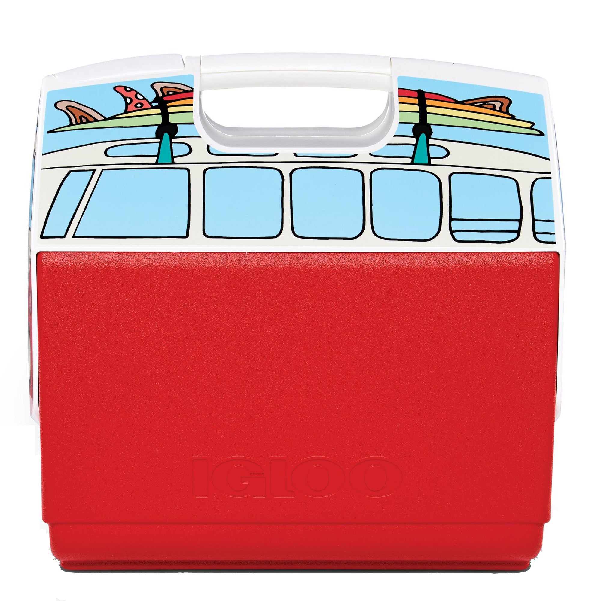 ELITE SURF VAN COOLER RED
