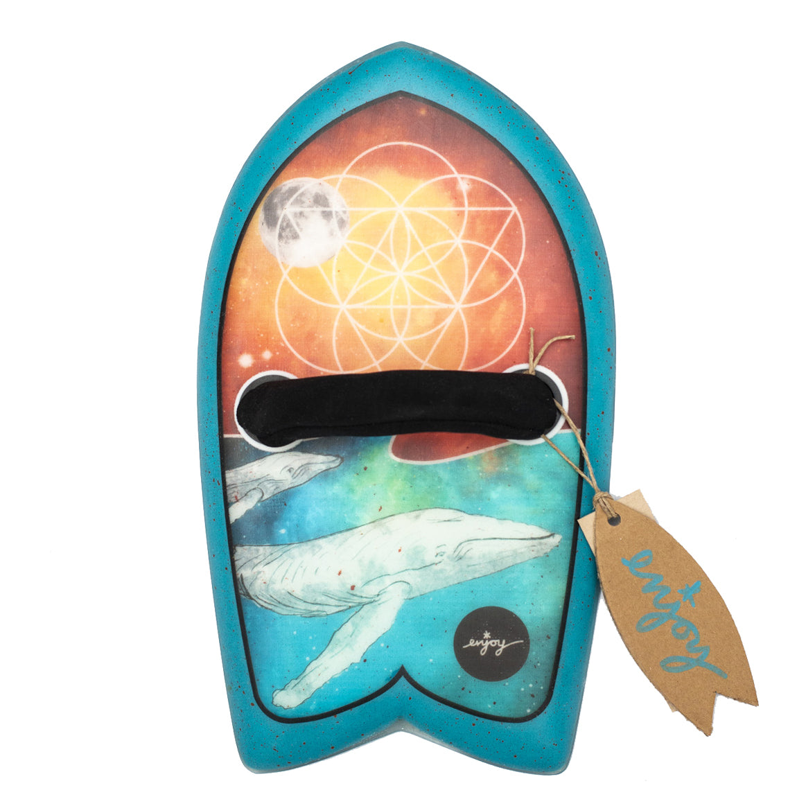ENJOY HAND PLANE - FISH WHALE - BLUE