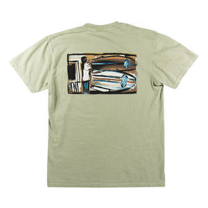 OFF THE RACK Premium S/S T-Shirt Sandstone