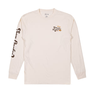NATIVE POPPY LONGSLEEVE TEE WHITE