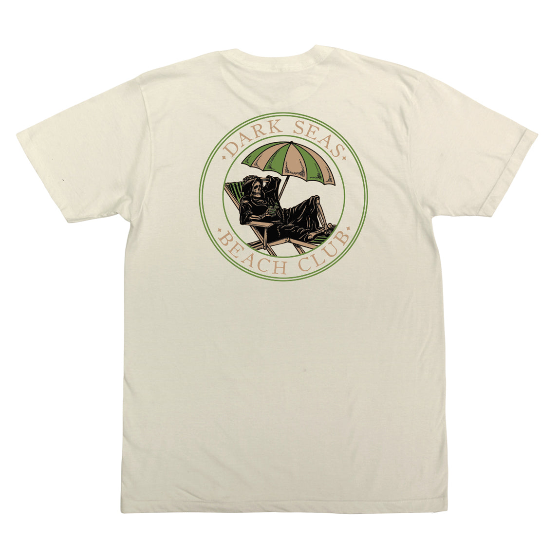 DARK SEAS BEACH CLUB TEE - IVORY