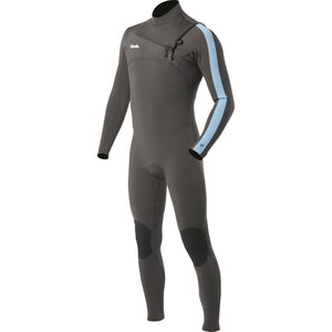 7 SEAS GADOO CHEST-ZIP FULLSUIT CHARCOAL 3/2