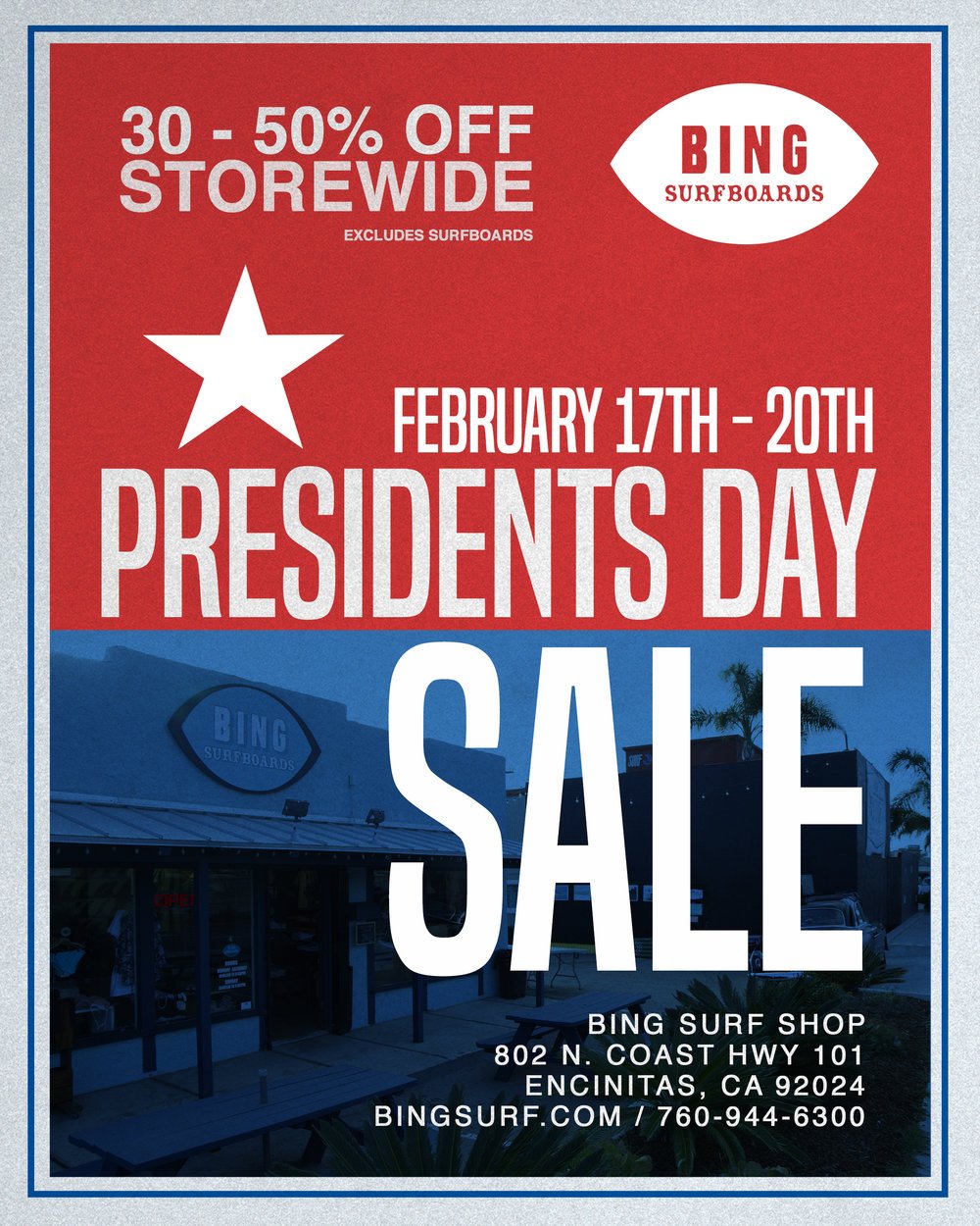 President’s Day Sale