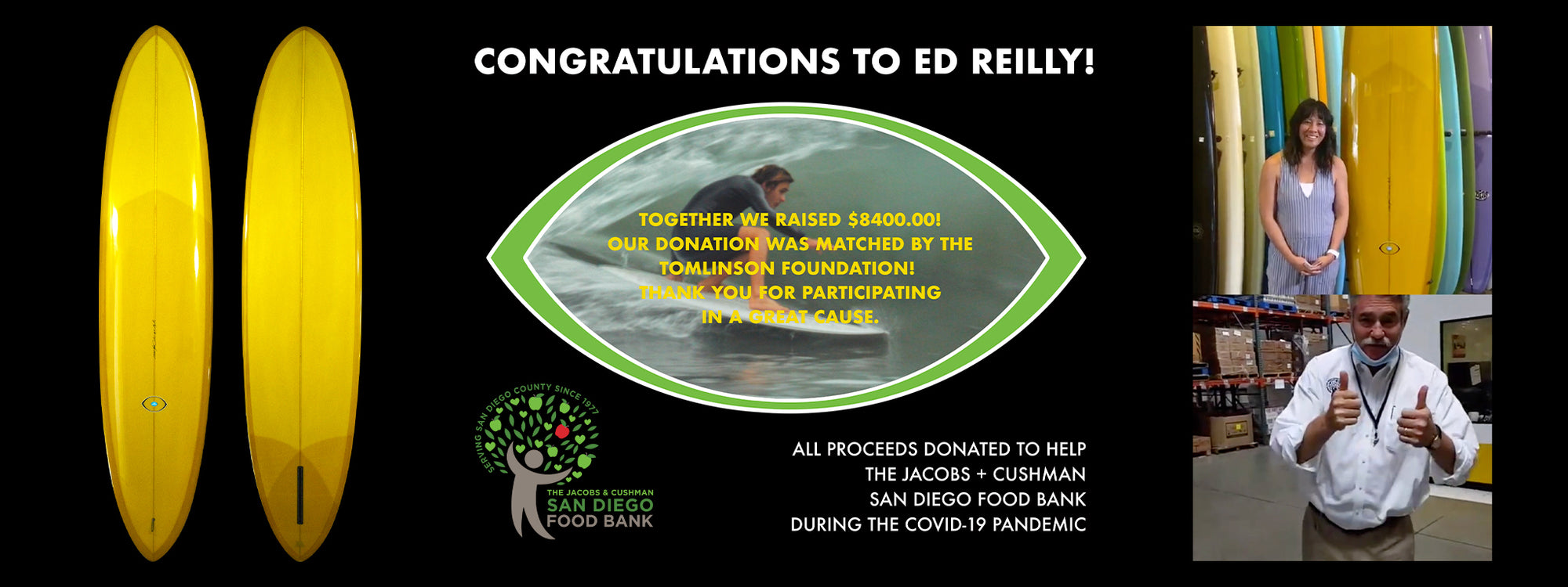 Congratulations to Ed Reilly for Winning the Bing Pig Performer!