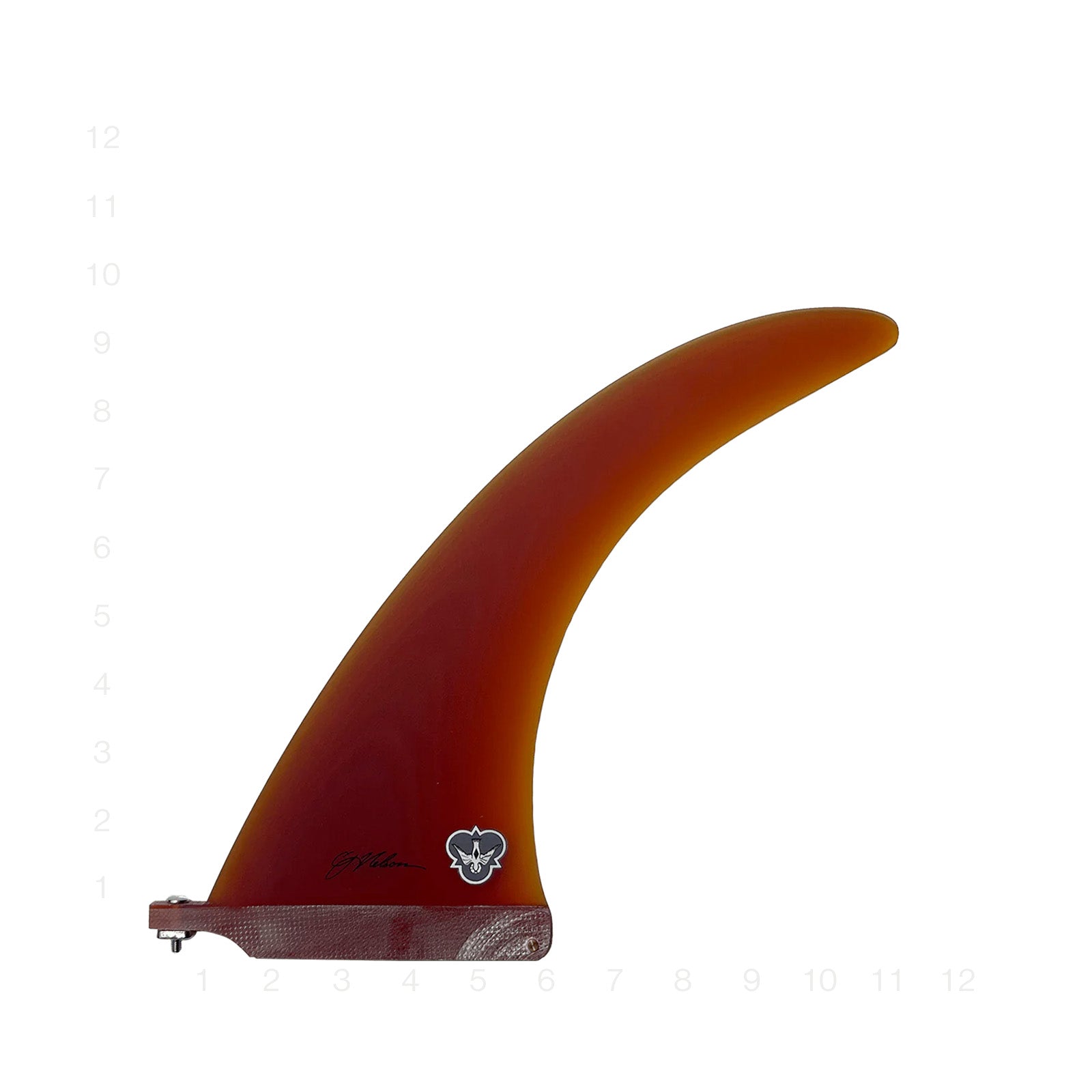 FLYING DIAMONDS PARALLAX - 9.5" AMBER