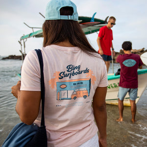 THE SHOP Premium Womens S/S T-Shirt Faded Pink