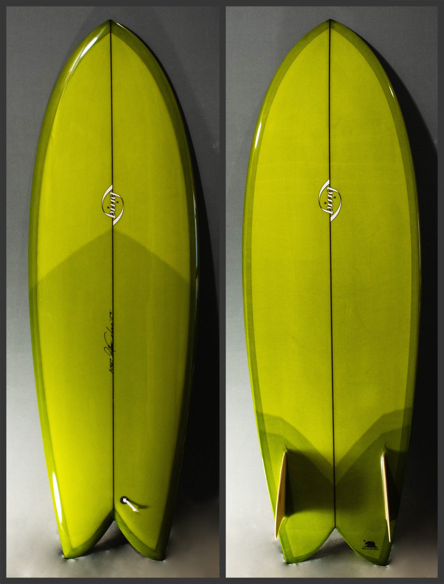 21967  5'6" TWIN FIN FISH