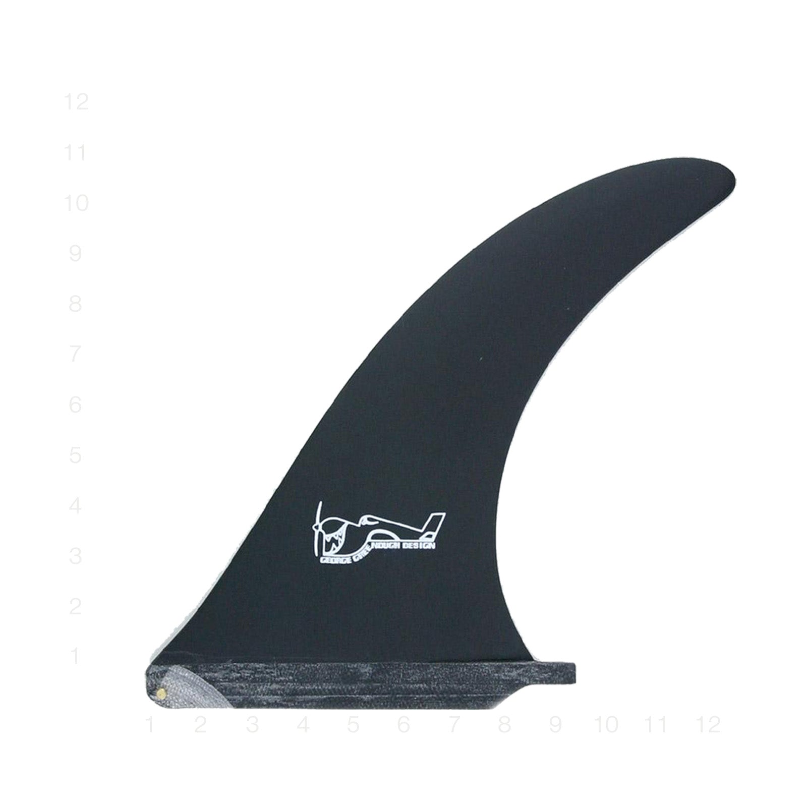 TRUE AMES GREENOUGH 4A Fin 10.0" BLK