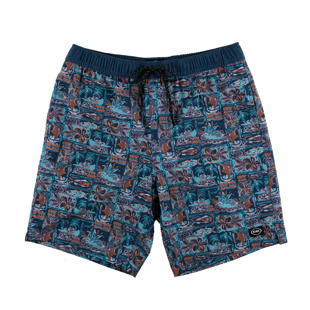 BING CABANA SHORTS - NAVY