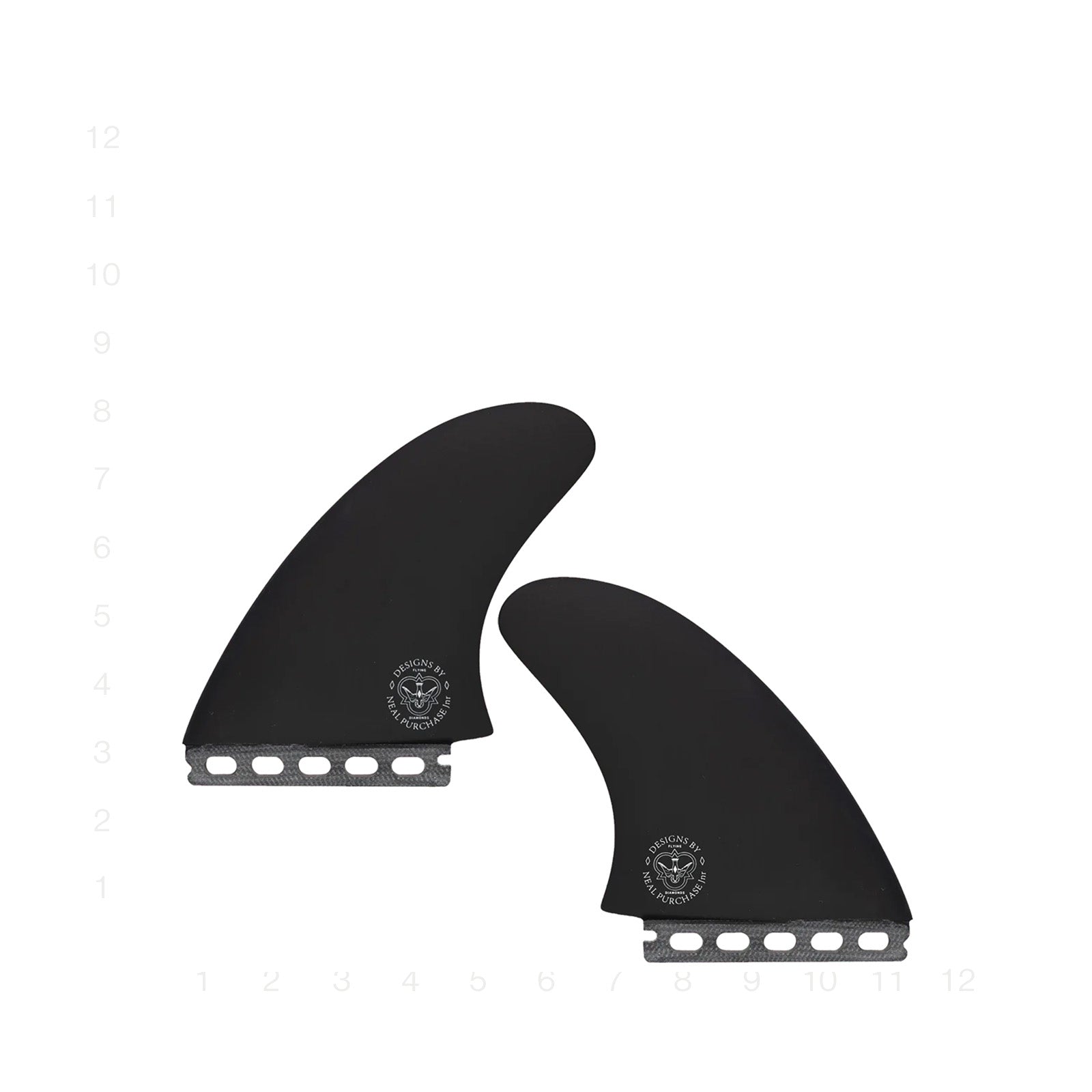 FLYING DIAMONDS NPJ TWIN - BLACK