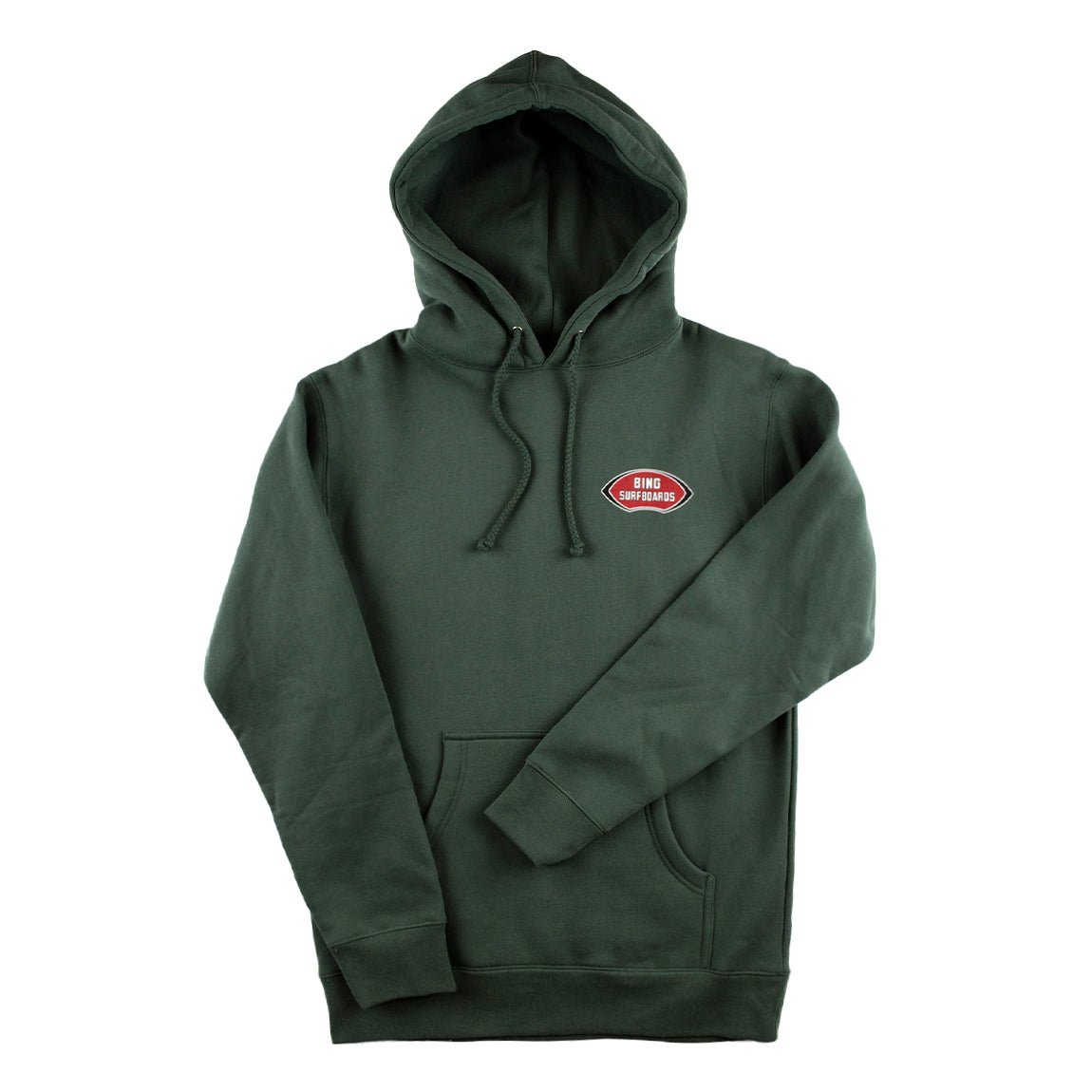 NOSERIDER Premium Hooded Sweatshirt Alpine Green