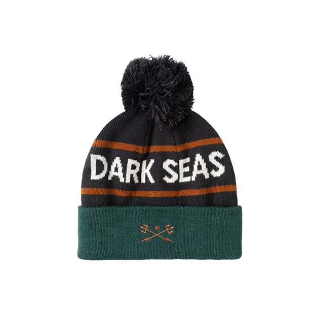 DARK SEAS EDGARTOWN BEANIE - NAVY/GREEN