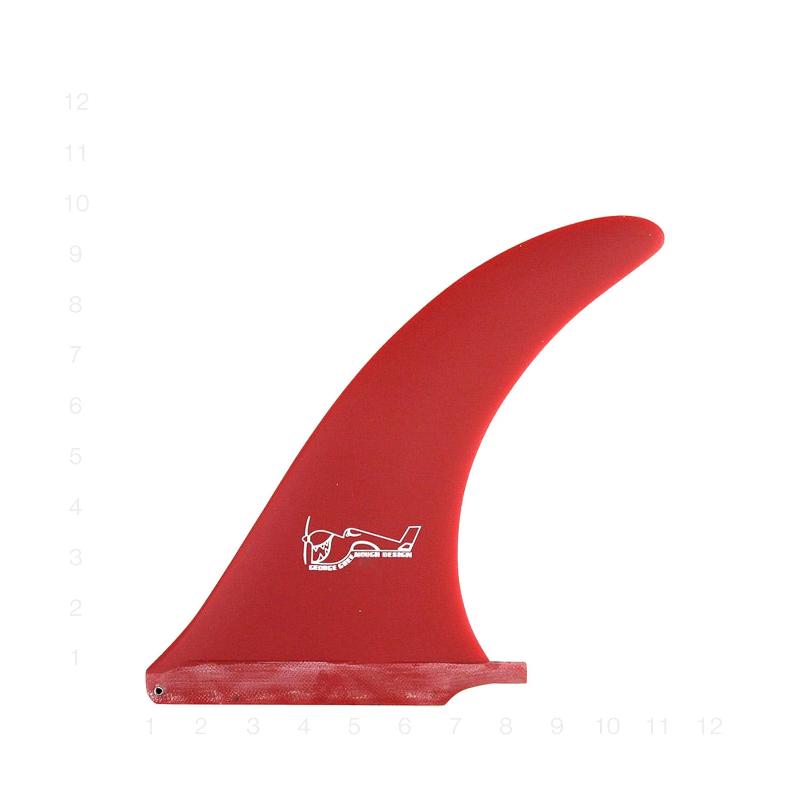 TRUE AMES 4A - 9.75" SOLID RED