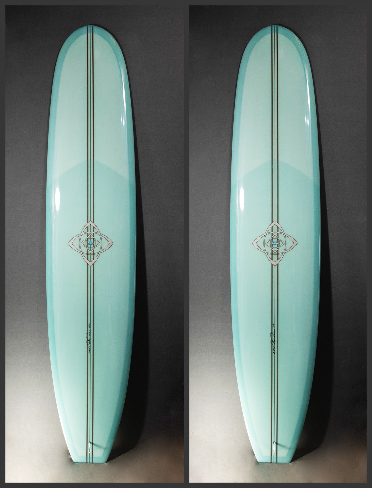 Dick Brewer Surfboards Mens Classic Tee Indigo Blue / XL