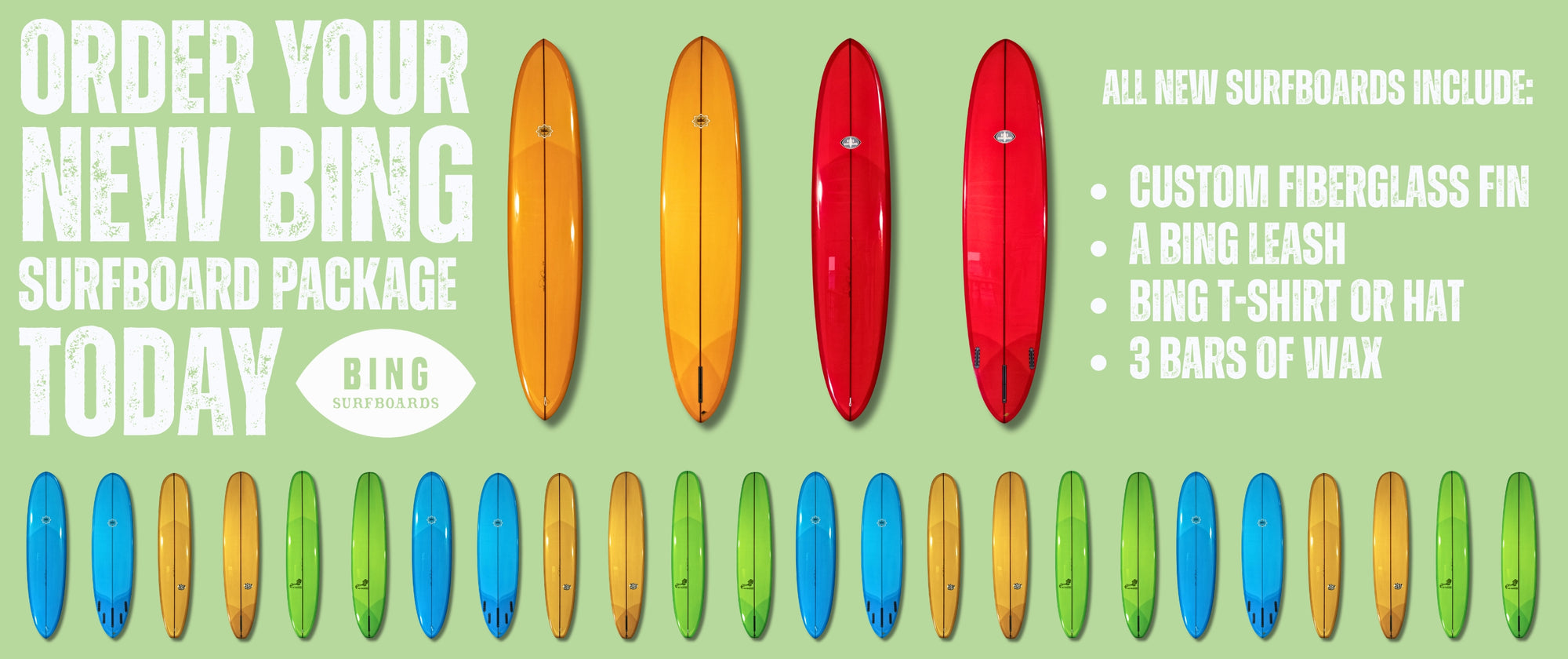 Bing Surfboards - Made in California - 60+ Years of Craftsmanship