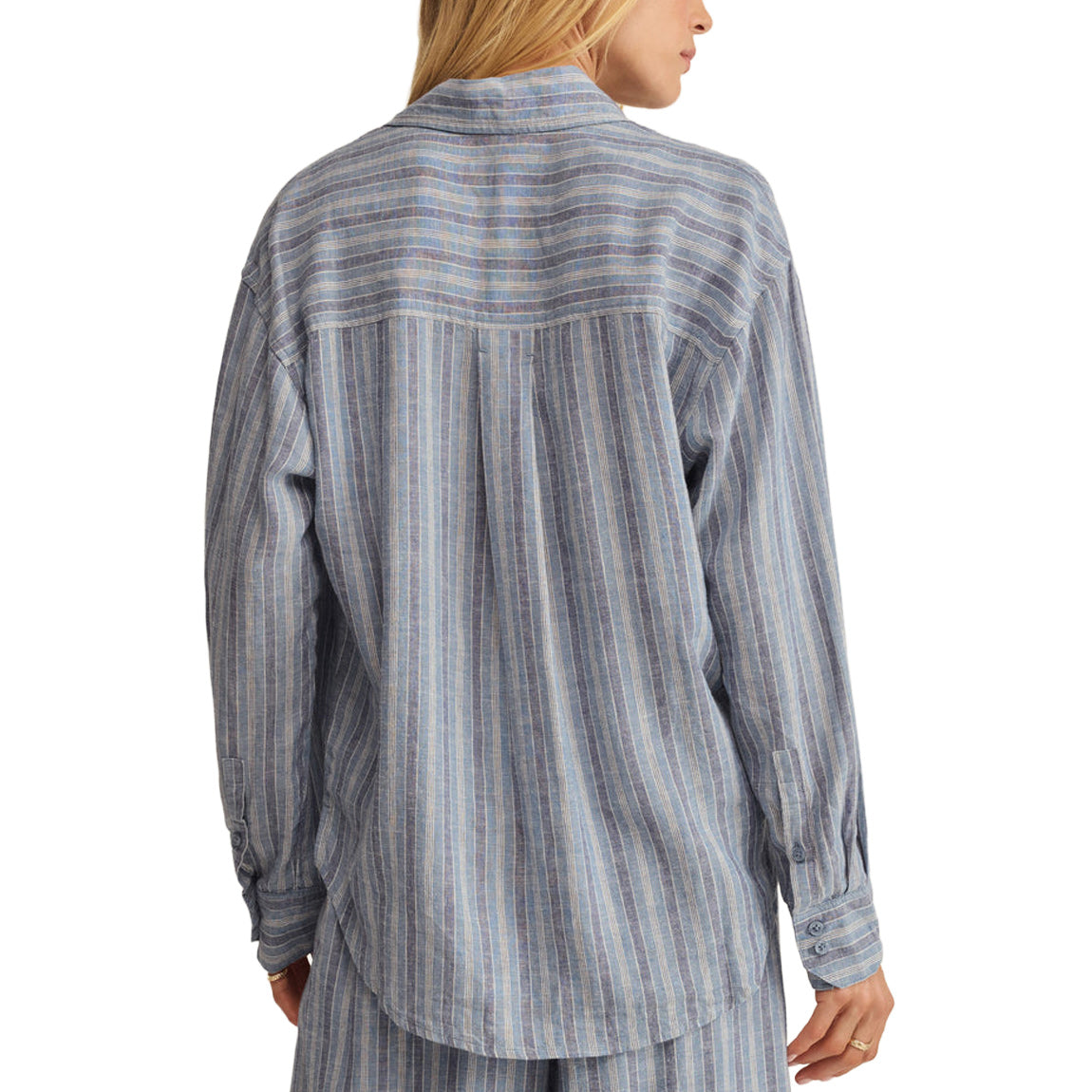 Z SUPPLY PERFECT STRIPE TOP - INDIGO