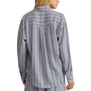Z SUPPLY PERFECT STRIPE TOP - INDIGO