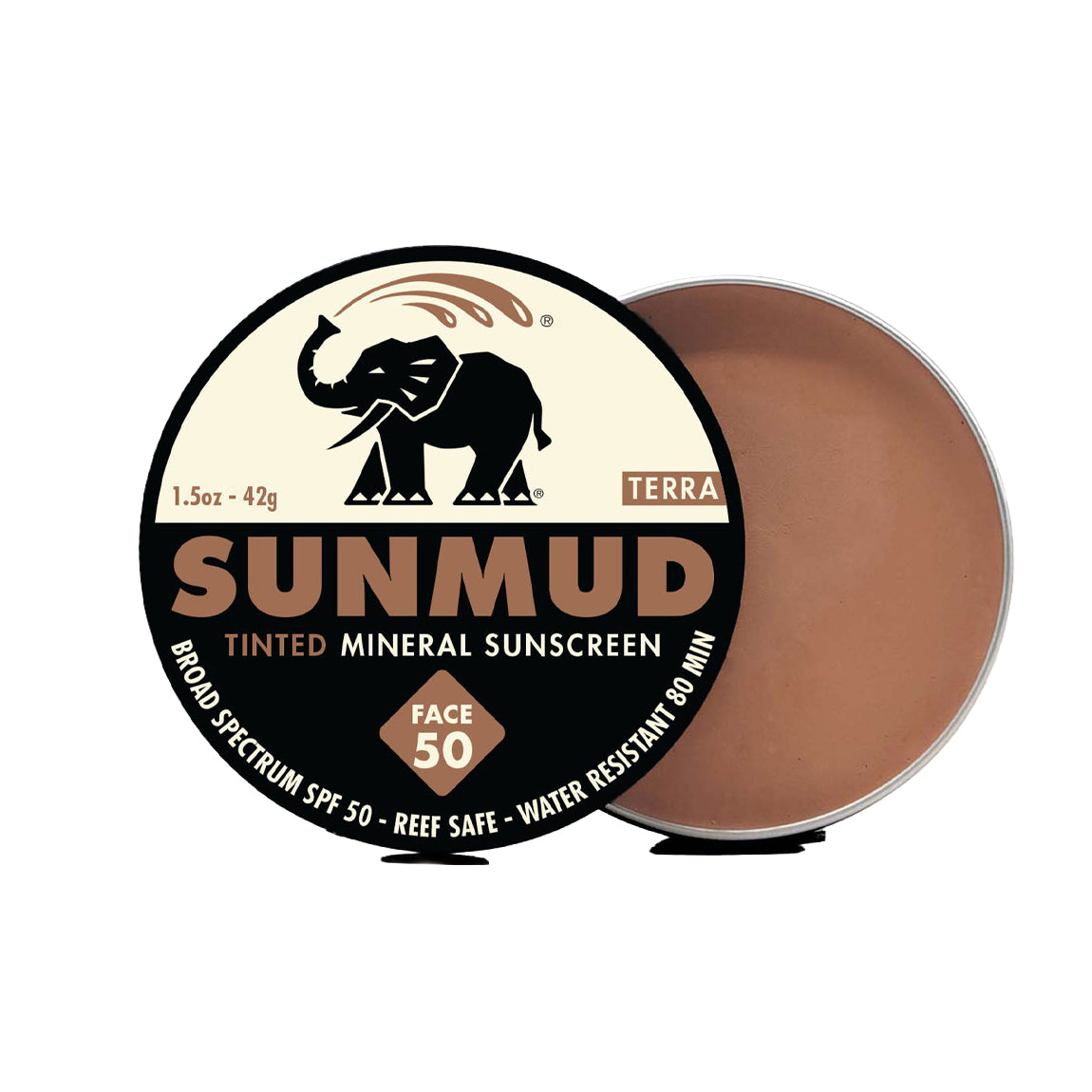 SUNMUD (1.5 OZ) TRAVEL TIN - TERRA