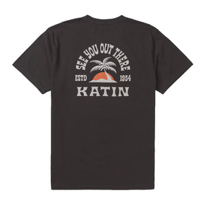 KATIN NOSARA TEE - BLACK WASH