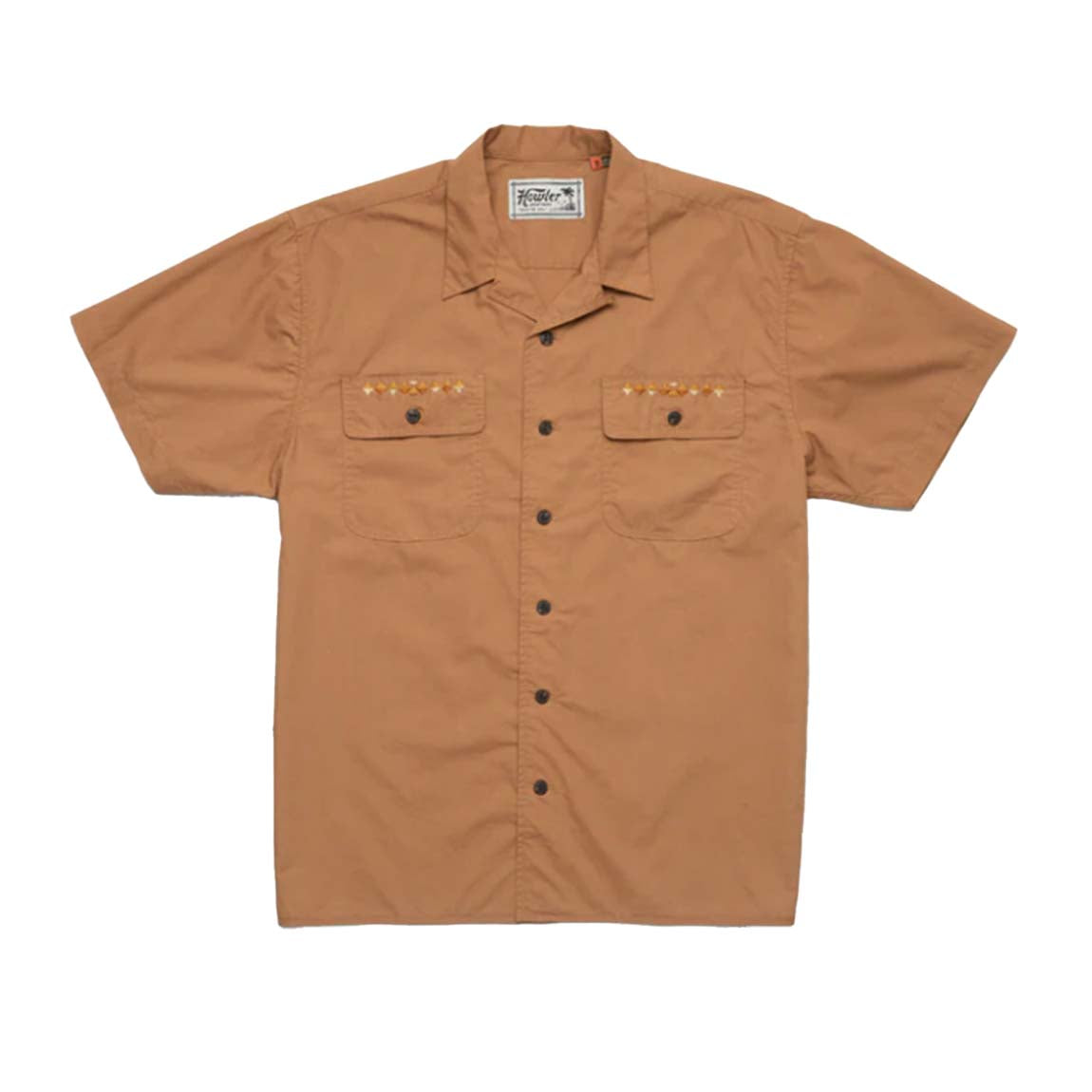 HOWLER BROS. SHORES CLUB SHIRT - DUCK BROWN