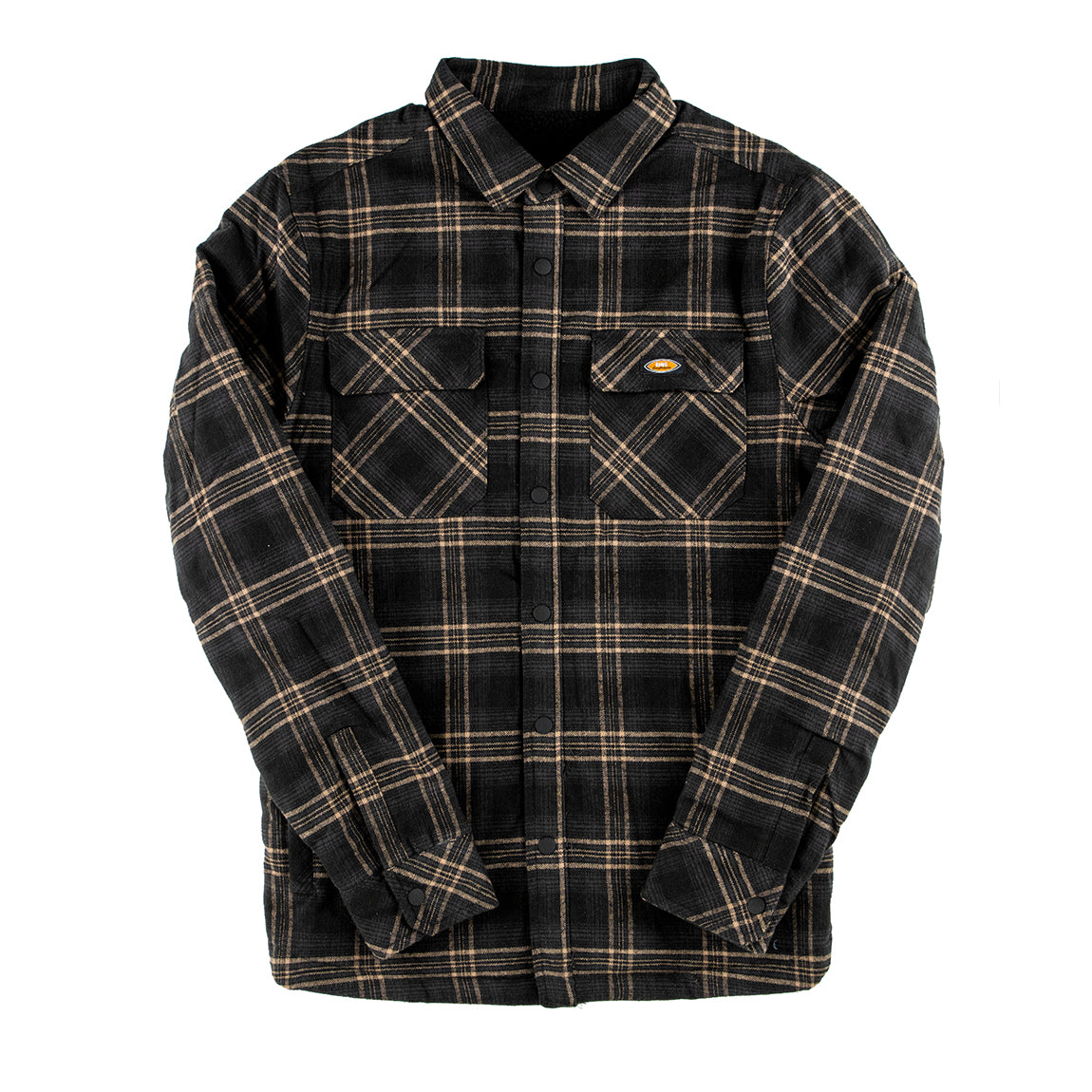 BING LINES FLANNEL - BLACK - Bing Surfboards