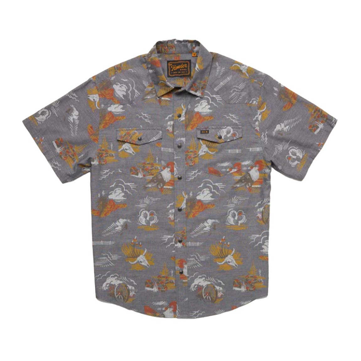 HOWLER BROS. H BAR SNAP SHIRT - CARACARA