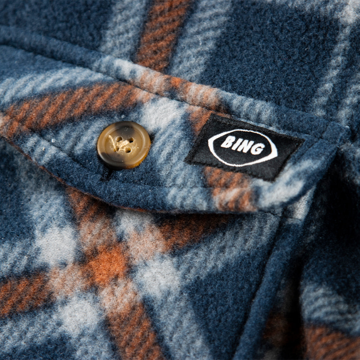 HIGH TIDE FLANNEL - NAVY