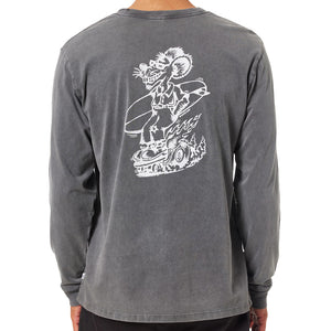 KATIN BOOGIE L/S TEE - BLK