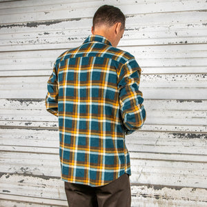 BING TRAILS FLANNEL - TEAL