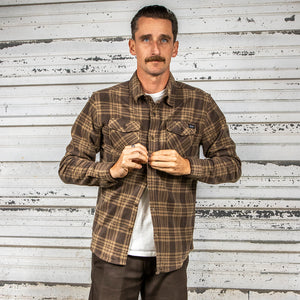BING BUSTER FLANNEL - BROWN