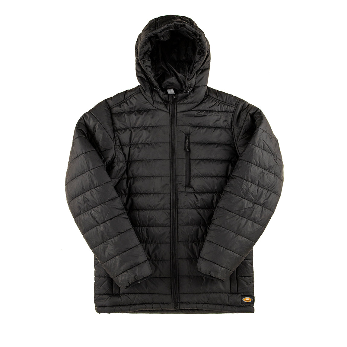 BING SIMMONS PUFFER JACKET - BLACK - Bing Surfboards