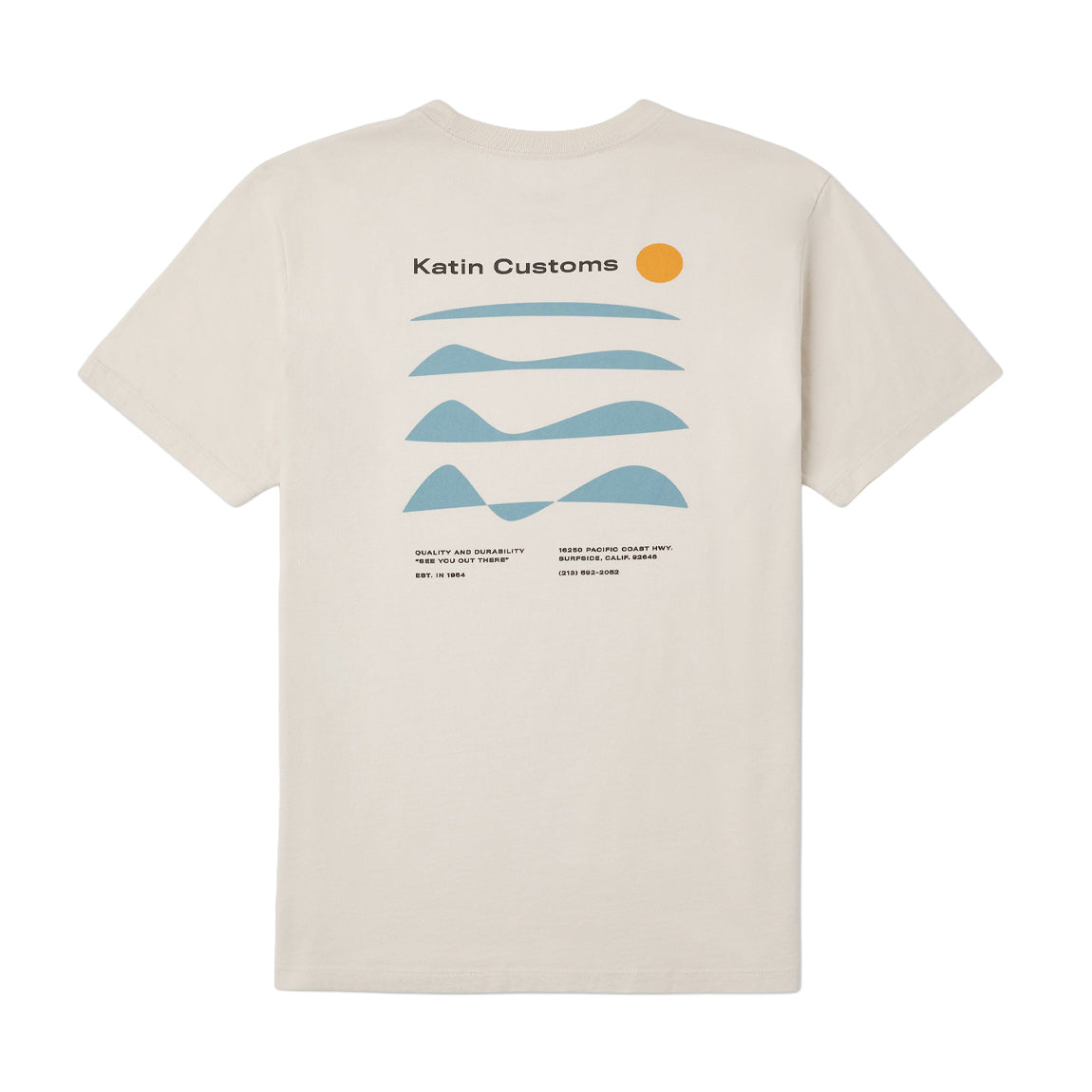 KATIN FREQUENCY TEE - WHITE