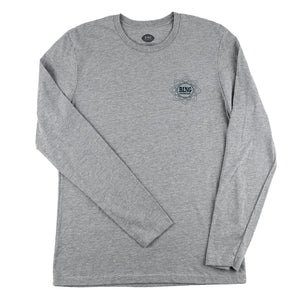 Mandala II Premium L/S T-Shirt - Heather Grey