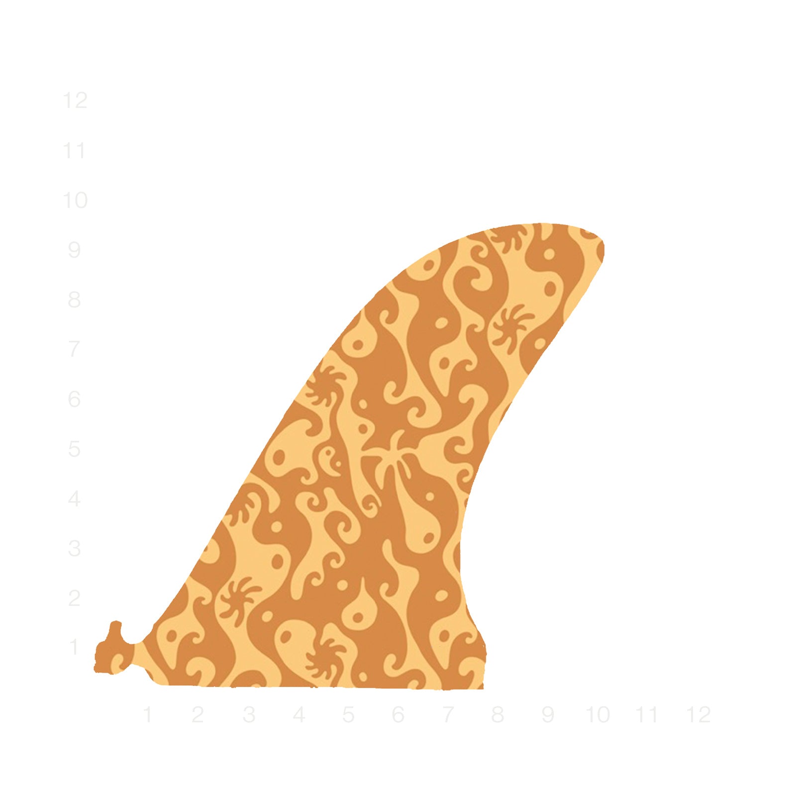 MIDFIN SARCREATE RUDDER - 9.5"