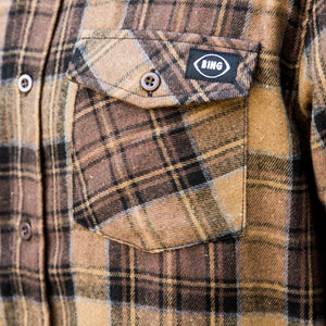 BING TYSON FLANNEL - OAK