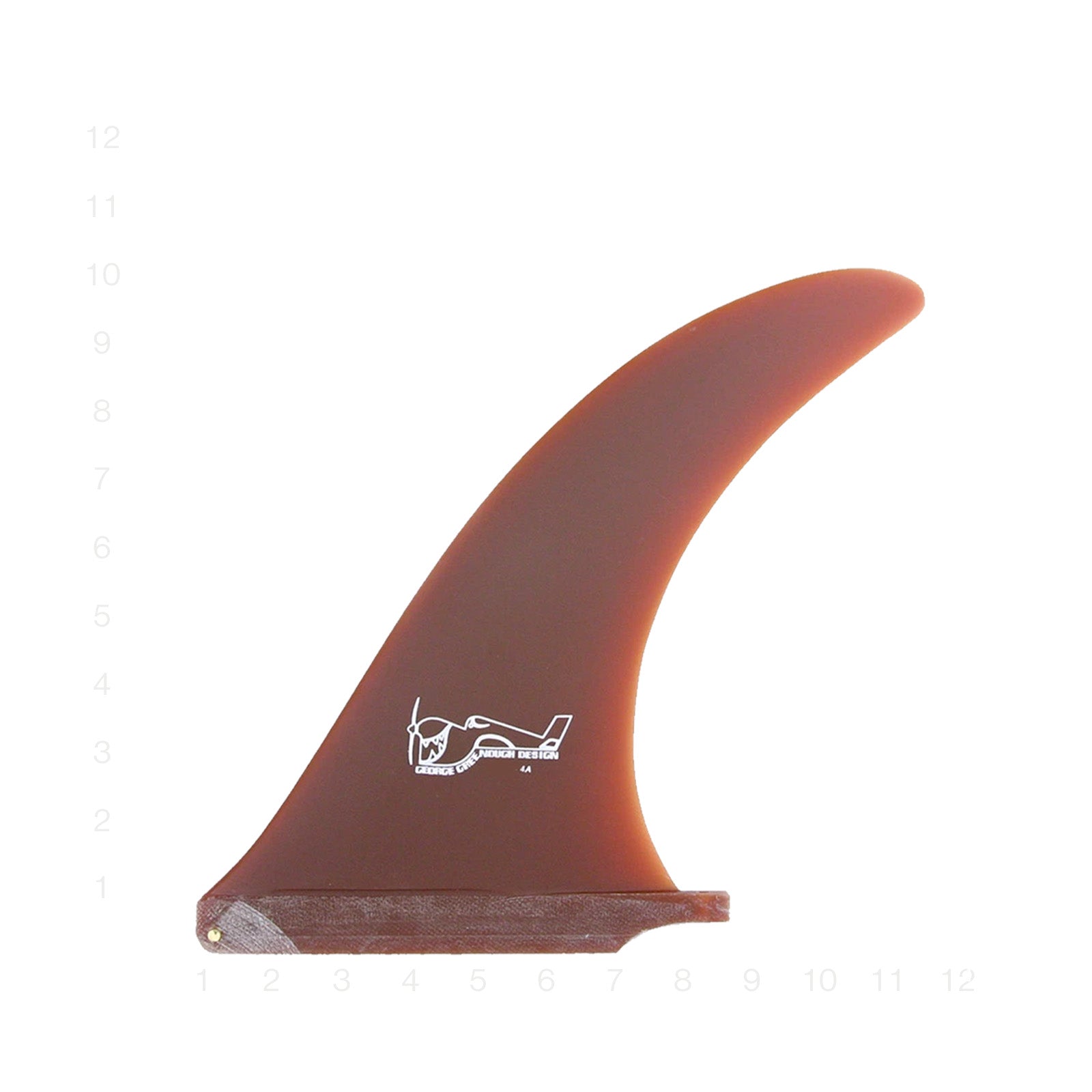 TRUE AMES GREENOUGH 4A Fin 10.0" KELP