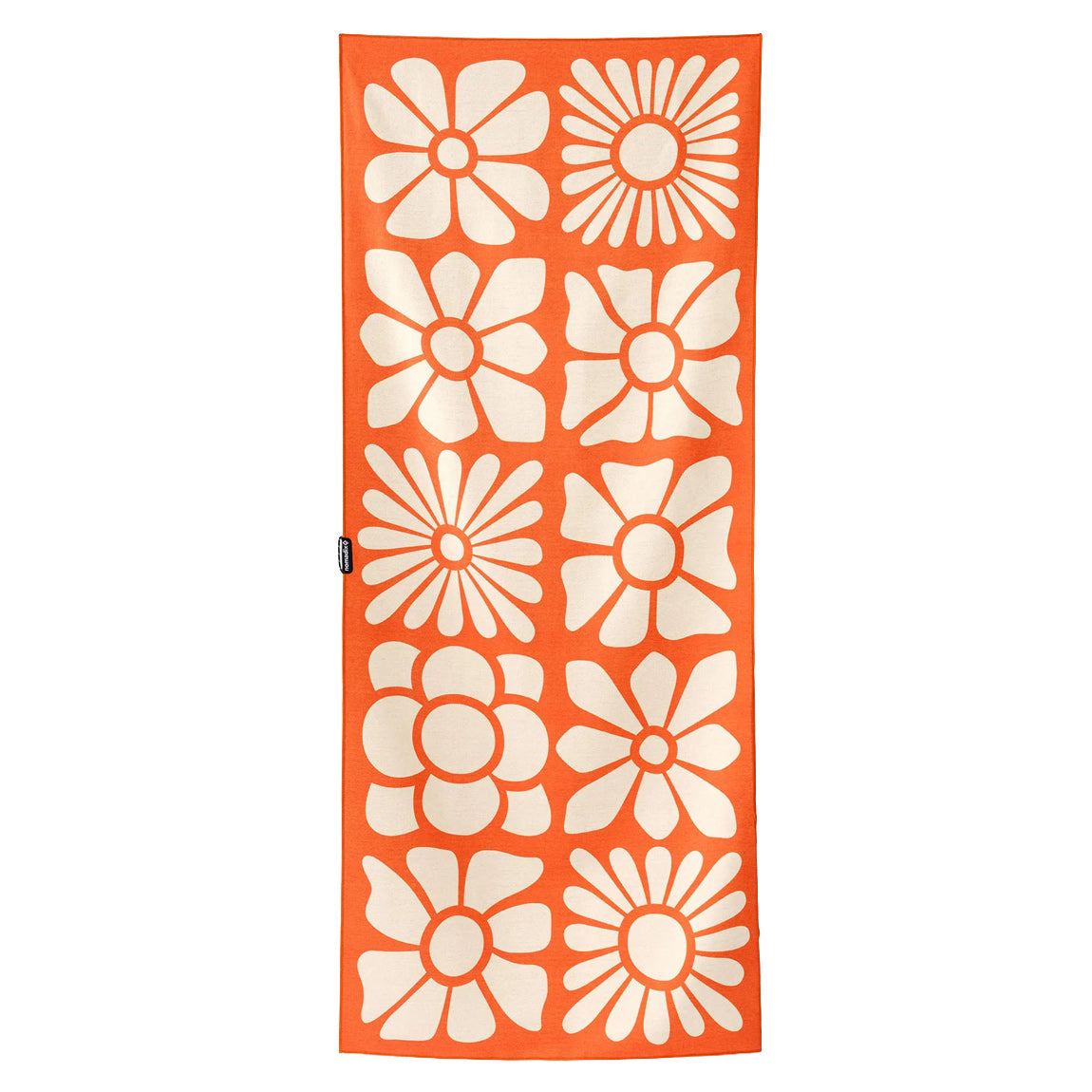 NOMADIX TOWEL - BIG FLOWERS ORANGE - Bing Surfboards