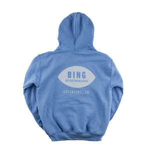 CLASSIC ENCINITAS II Kids Hooded Pullover - Carolina Blue