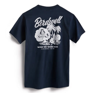 BIRDWELL DAYDREAM TEE - NAVY