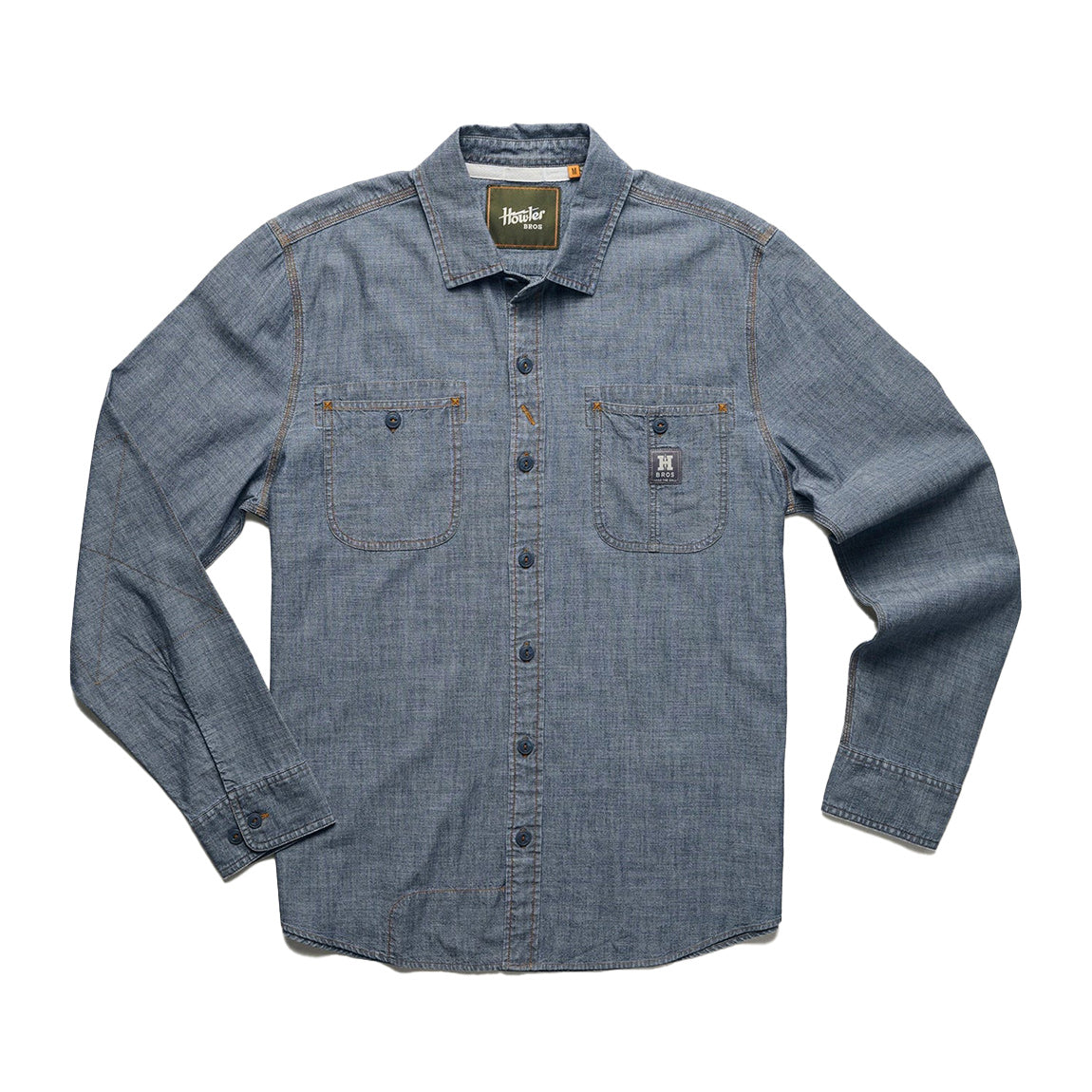 HOWLER BROS. TALLIER WORK SHIRT - CHAMBRAY