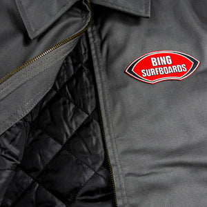 BING NOSERIDER MECHANIC JACKET - GREY