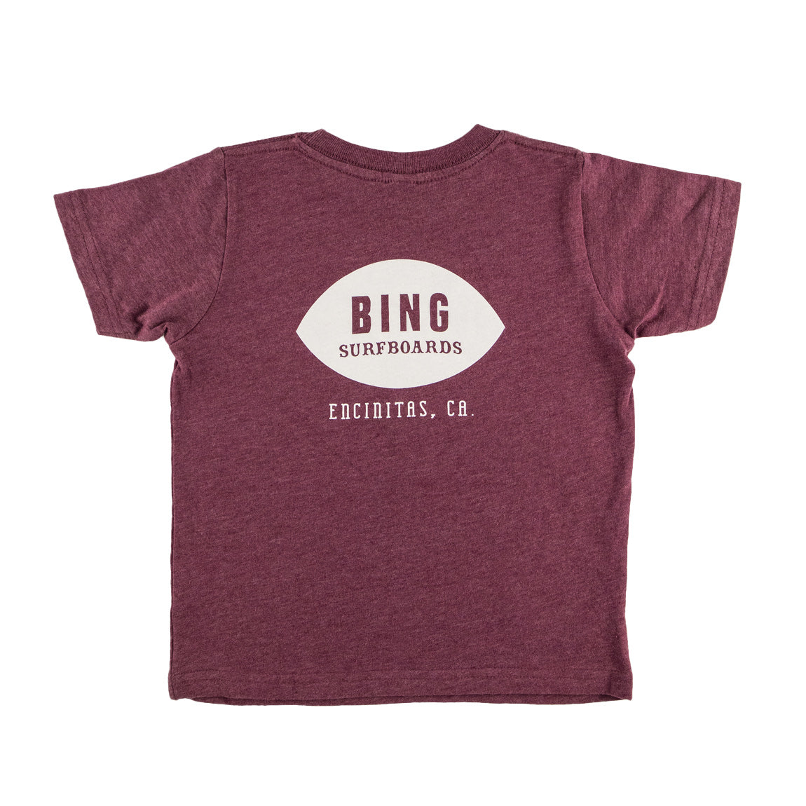 CLASSIC ENCINITAS II Triblend Toddler S/S T-Shirt - Burgundy