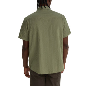 HOWLER H BAR SNAP SHIRT - CADET